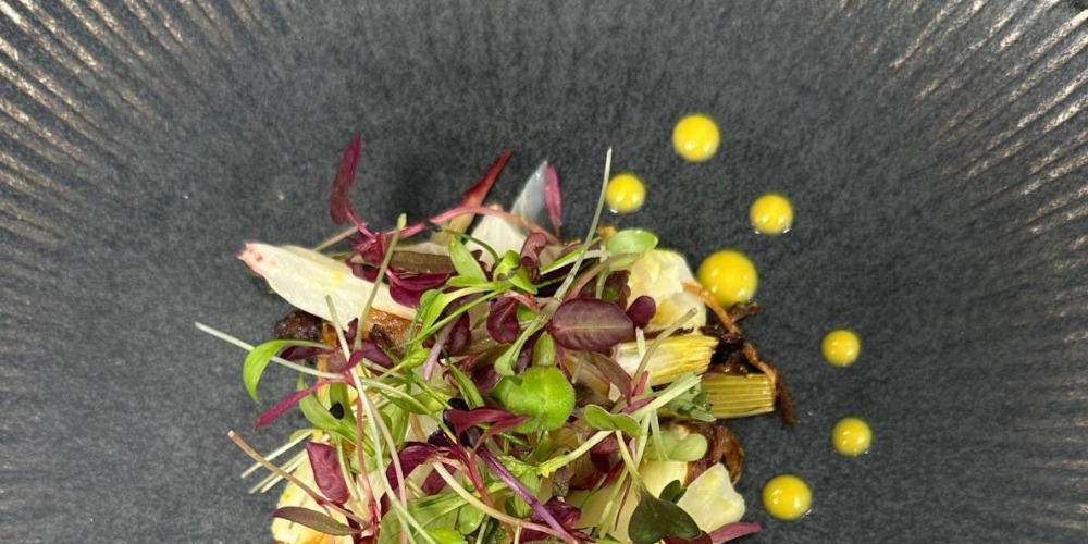 Stunning four course meal.